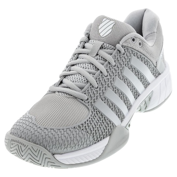 New in box K Swiss Feather Express Light Pickleball Court Shoes White/Highrise - Picture 1 of 5